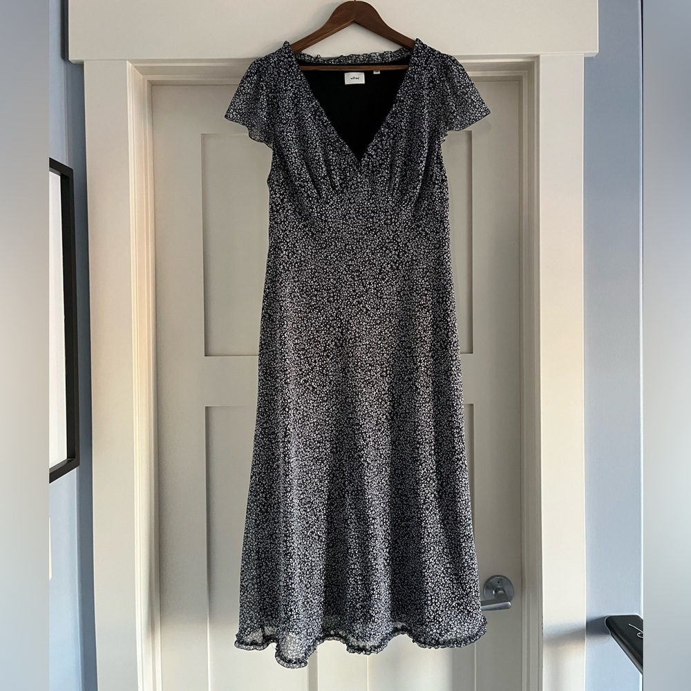 Wilfred Floral Midi Dress